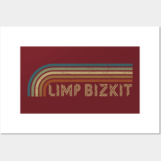 Limp Bizkit Retro Stripes Posters and Art